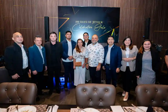 Celebration of JETOUR Auto Philippines’ first 100 days with vehicles and partners