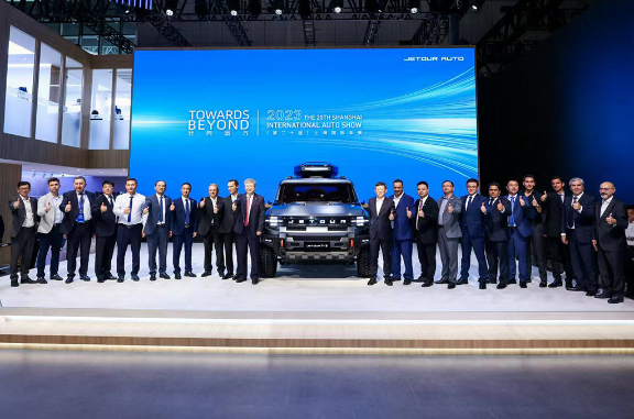 JETOUR's future models including T2, Dashing PHEV, X50, and X90